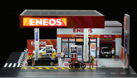 Діорама G-Fans ENEOS Gas Station 1:64 710038 Black - Retromagaz, image 4