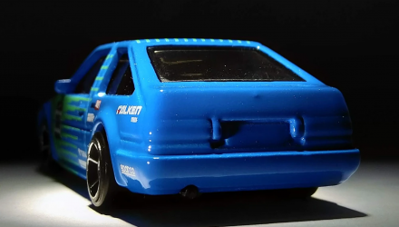 Машинка Базова Hot Wheels Toyota AE86 Sprinter Trueno Falken Drift 1:64 GTB26 Blue - Retromagaz, image 6