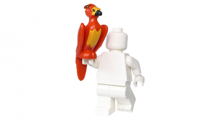 Фігурка Lego Повітря Phoenix Folded Wings with Black Beak Fawkes Harry Potter Animals 69238pb01 6315367 6551849 Red Б/У - Retromagaz, image 2