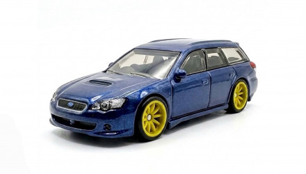 Машинка Premium Hot Wheels Subaru Legacy GT (BP) Road Trip 1:64 JKF07 Blue - Retromagaz, image 1
