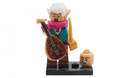 Конструктор Lego Фігурка Dungeons & Dragons Elf Bard Collectible Minifigures 71047 coldnd-9 Новый - Retromagaz, image 1