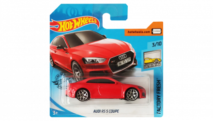 Машинка Базова Hot Wheels Audi RS 5 Coupe Factory Fresh 1:64 FYB36 Red - Retromagaz, image 1