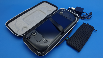Набір Консоль Valve Steam Deck 512GB Black Б/У  + Карта Пам'яті Canvas Select Plus UHS-I U3 V30 A1 SD Adapter 256GB - Retromagaz, image 5