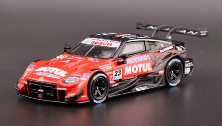 Машинка Premium MINI GT Nissan Z GT500 #23 "Motul Autech Z" Nismo 2023 Super GT Series 1:64 MGT00756-L Red Машинка Premium MINI GT Nissan Z GT500 #23 "Motul Autech Z" Nismo 2023 Super GT Series 1:64 MGT00756-L Red - Retromagaz, image 1