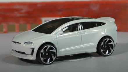 Машинка Базова Hot Wheels Tesla Model X Factory Fresh 1:64 DTX01 White - Retromagaz, image 2