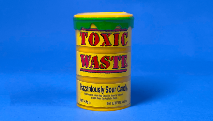 Набор Конфеты 4шт Toxic Waste Yellow Hazardously Sour Candy 42g - Retromagaz, image 1