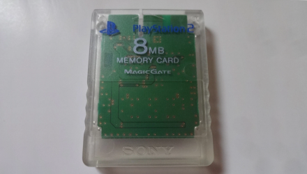 Карта Памяти Sony PlayStation 2 SCPH-10020 Clear 8MB Crystal Б/У - Retromagaz, image 1