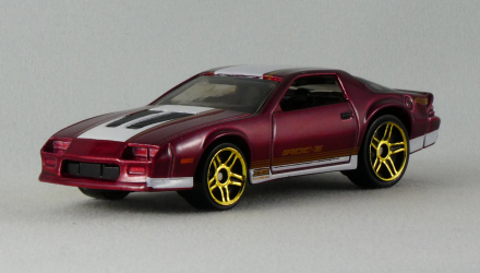 Машинка Базова Hot Wheels '85 Chevrolet Camaro Iroc-Z Muscle Mania 1:64 GTB40 Red - Retromagaz, image 6