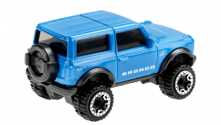 Машинка Базовая Hot Wheels '21 Ford Bronco Then and Now 1:64 GRX28 Blue - Retromagaz, image 3