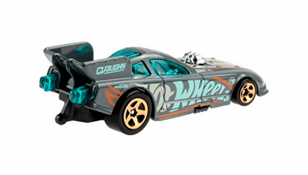 Машинка Базова Hot Wheels Mustang Funny Car Treasure Hunts Race Day 1:64 GTC94 Dark Grey - Retromagaz, image 3