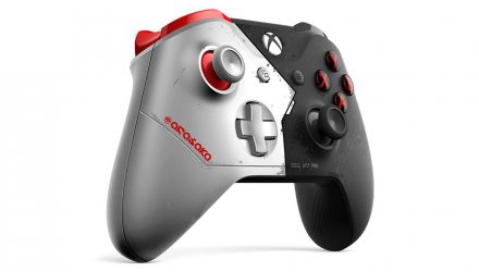 Геймпад Беспроводной Microsoft Xbox One Cyberpunk 2077 Limited Edition Version 2 Black White Б/У - Retromagaz, image 4