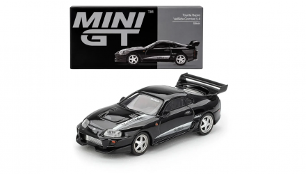 Машинка Premium MINI GT Toyota Supra VeilSide Combat V-II Black 1:64 MGT01107 - Retromagaz, image 4