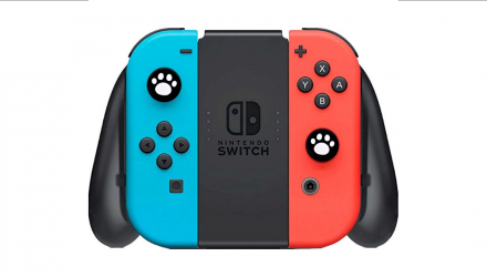 Накладки на Стіки 2шт RMC Cat Paw Nintendo Switch Wii Steam Deck Black - Retromagaz, image 3