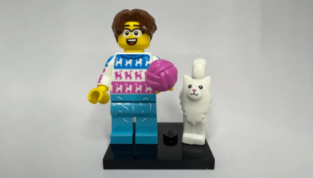 Фігурка Lego Series 27 Cat Lover Collectible Minifigures 71048 col459 col27-11 Новий - Retromagaz, image 1