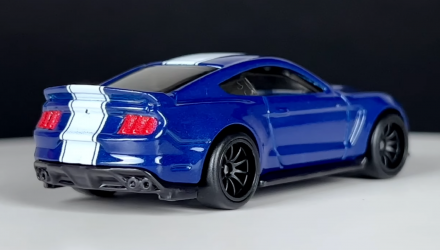 Машинка Premium Hot Wheels Custom Mustang Fast & Furious 1:64 HNW46/HNW51 Dark Blue - Retromagaz, image 3