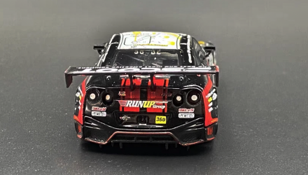 Машинка Premium MINI GT Nissan GT-R Nismo GT3 #360 “Runup Rivaux GT-R” Super GT Series 1:64 MGT00754-L Black image_3 Машинка Premium MINI GT Nissan GT-R Nismo GT3 #360 “Runup Rivaux GT-R” Super GT Series 1:64 MGT00754-L Black - Retromagaz, image 3