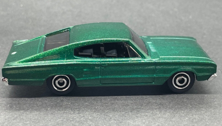 Машинка Большой Город Matchbox 1966 Dodge Charger Showroom 1:64 HVN82 Dark Green - Retromagaz, image 3