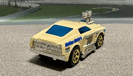 Машинка Базова Hot Wheels '68 Mustang Tooned 1:64 GTC21 Tan 1шт Новий - Retromagaz, image 4