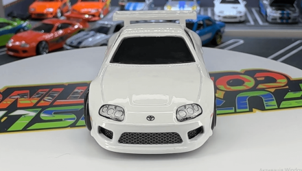 Тематическая Машинка Hot Wheels Toyota Supra Brian O'Conner Fast & Furious 1:64 JBY33 White - Retromagaz, image 5