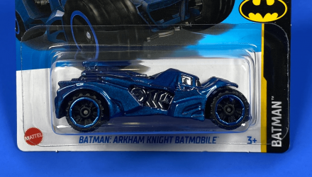 Машинка Базова Hot Wheels Batman: Arkham Knight Batmobile Batman 1:64 HTD85 Blue - Retromagaz, image 1