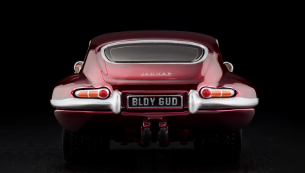 Машинка Premium Hot Wheels 1964 Jaguar E-Type Red Line Club RLC 1:64 JCP68 Red - Retromagaz, image 6