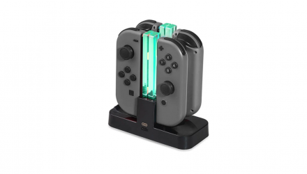 Зарядний Пристрій Dobe Switch Charge Joy-Con + Controller Black Новий - Retromagaz, image 3