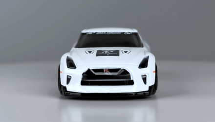 Тематична Машинка Hot Wheels '17 Nissan GT-R (R35) Gran Turismo 1:64 HRV64 White - Retromagaz, image 4