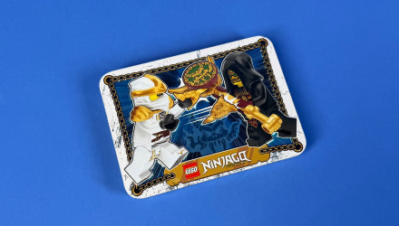 Конструктор Lego Фігурка Zane vs. Loyalist Leader Metal Box Ninjago L0002216 njo1024 njo1003 Новий - Retromagaz, image 2