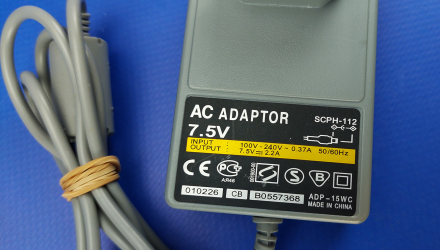Блок Питания RMC PlayStation 1 Slim AC Adaptor 7.5V 2A Grey 1.7m Б/У - Retromagaz, image 3