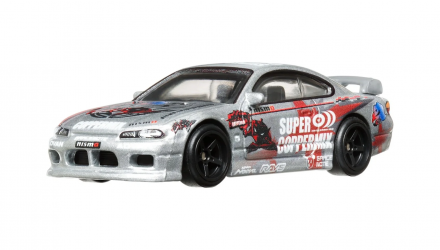 Машинка Premium Hot Wheels Nissan Silvia (S15 NISMO R-Tune Proto) Boulevard 1:64 GJT68/HKF31 Silver - Retromagaz, image 2