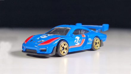 Тематическая Машинка Hot Wheels Porsche Porsche 935 Porsche 1:64 HRW59 Blue - Retromagaz, image 1