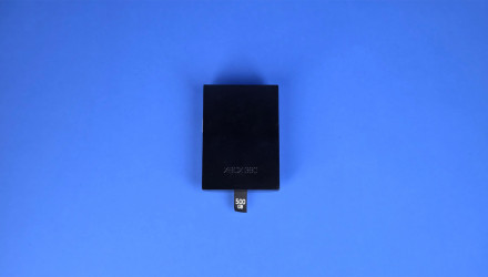 Жорсткий Диск Microsoft Xbox 360 S 1451 E 500GB + Карман Black Б/У - Retromagaz, image 1