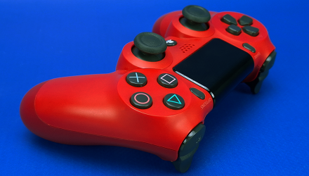 Геймпад Бездротовий Sony PlayStation 4 DualShock 4 Version 2 Magma Red Б/У - Retromagaz, image 3
