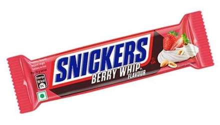 Набір Батончик 24шт Snickers Полуниця Berry Whip 40g - Retromagaz, image 3