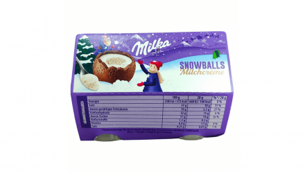 Шоколад Молочный Milka Snow Balls с Кремом 112g - Retromagaz, image 3