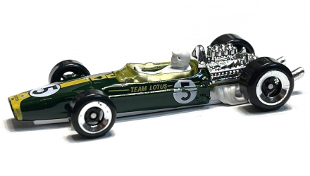 Машинка Базова Hot Wheels '67 Lotus Type 49 Race Day 1:64 HRY76 Green - Retromagaz, image 2