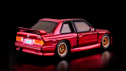 Машинка Premium Hot Wheels 1991 BMW M3 Red Line Club RLC 1:64 HNL25 Red - Retromagaz, image 8