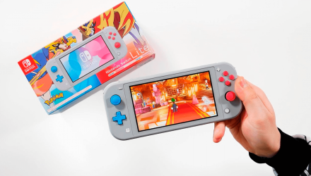 Консоль Nintendo Switch Lite Pokemon Zacian and Zamazenta Limited Edition 32GB Light Grey + Коробка Б/У - Retromagaz, image 1