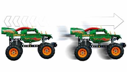 Конструктор Lego Monster Jam Dragon Technic 42149 Новый - Retromagaz, image 4
