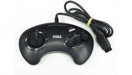 Геймпад Проводной Sega Mega Drive 1650 Europe Black 2m Б/У - Retromagaz, image 3