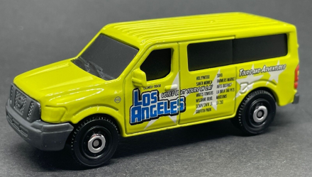 Машинка Большой Город Matchbox 2014 Nissan NV Van Highway 1:64 HVP00 Yellow - Retromagaz, image 2