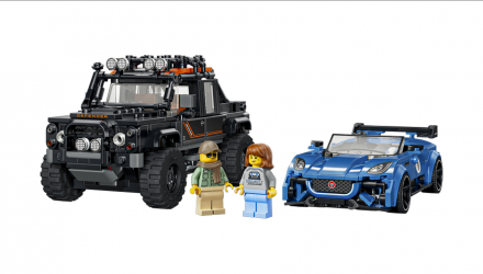 Конструктор Lego Jaguar Project 7 та Land Rover Defender Speed Champions 77264 Новий - Retromagaz, image 2