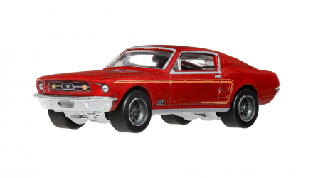 Машинка Premium Hot Wheels '67 Custom Mustang Boulevard 1:64 JHW40 Red - Retromagaz, image 1