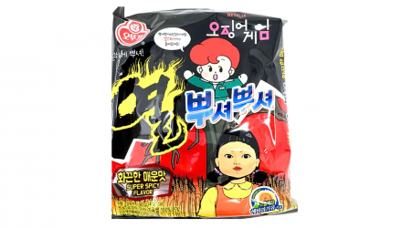 Набір Снеки 2шт Ottogi Squid Game (Гра в Кальмара) Ramen Гостра 90g - Retromagaz, image 3