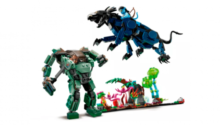 Конструктор Lego Neytiri & Thanator vs. AMP Suit Quaritch Avatar 75571 Новый - Retromagaz, image 4