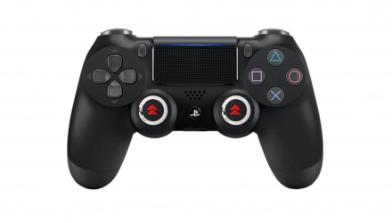 Накладки на Стики 2шт RMC Ghost of Tsushima PlayStation 5 4 3 2 1 Xbox Series One 360 Switch 2 Black - Retromagaz, image 3