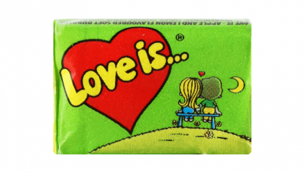 Набір Веселка (Жувальна Гумка Love is... Банан Полуниця + Лимон Вишня + Яблуко Лимон + Апельсин Ананас + Кокос Ананас) - Retromagaz, image 4