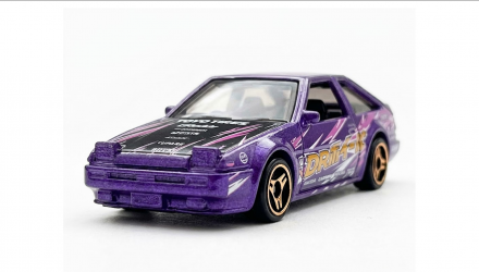 Машинка Базовая Hot Wheels Toyota AE86 Sprinter Trueno Hatchbacks 1:64 JJK34 Purple - Retromagaz, image 3