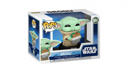 Фігурка FUNKO POP! Зоряні Війни Мандалорець Ґроґу з Сендвічем Star Wars The Mandalorian Grogu with Sandwich 91mm 841 90821 - Retromagaz, image 1