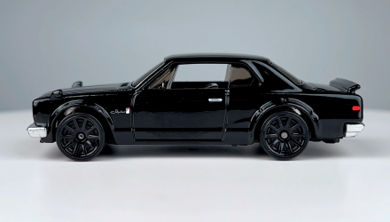 Тематическая Машинка Hot Wheels 1971 Nissan Skyline H/T 2000 GT-R Fast & Furious 1:64 HNR88/HNT15 Black - Retromagaz, image 4